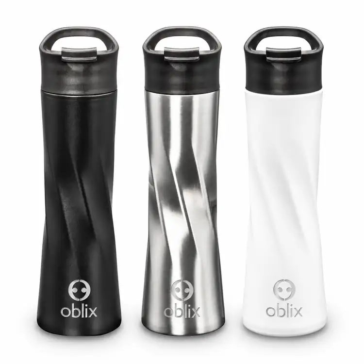 Gobelet Meier 18 oz à motif géométrique avec poignée