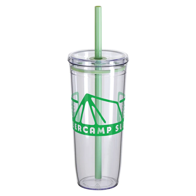 Norris 20 oz Recycled Acrylic Straw Tumbler #10