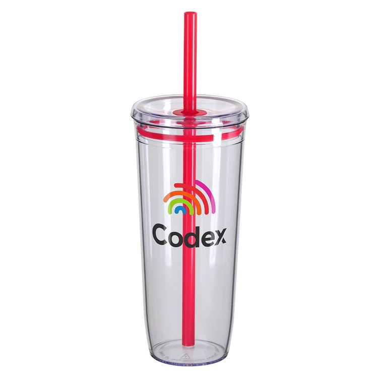 Norris 20 oz Recycled Acrylic Straw Tumbler #12