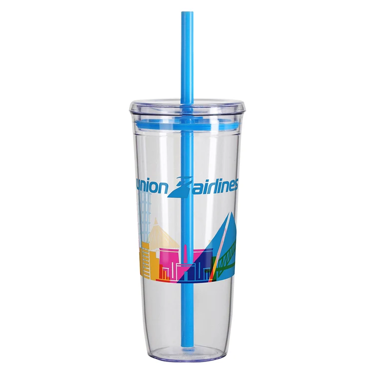Norris 20 oz Recycled Acrylic Straw Tumbler #3