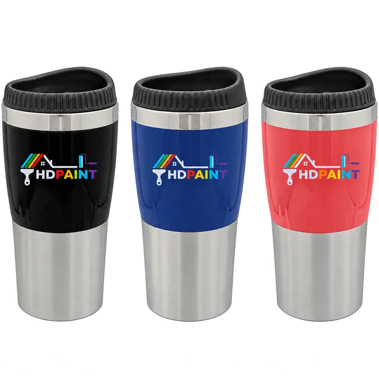 Serres Stainless Steel and Acrylic Tumbler