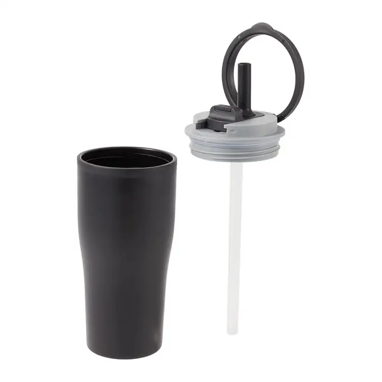 Gobelet Tango recyclé avec paille en silicone #2