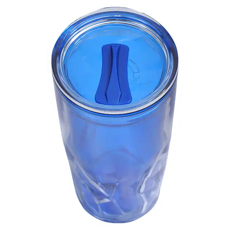Luster 16 oz 2-in-1 Recycled Acrylic Straw Tumbler #8