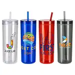 Arden 16 oz Recycled Acrylic Straw Tumbler