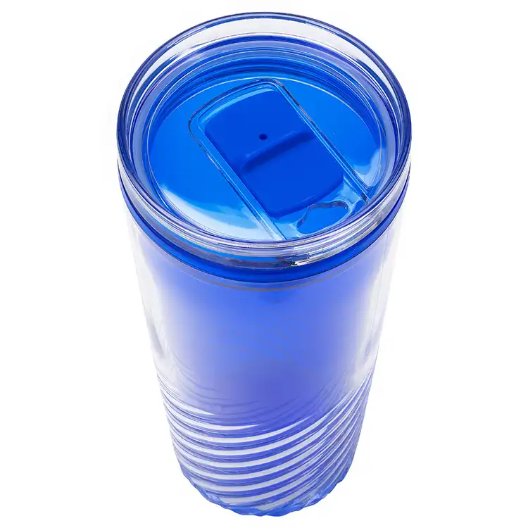 Clio 20 oz 2-in-1 Recycled Acrylic Straw Tumbler #8