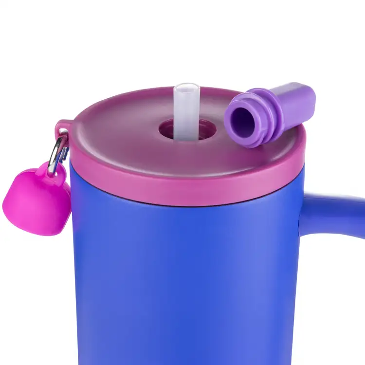 Kentia Travel Tumbler 30 oz with Straw and Charm Holder #5