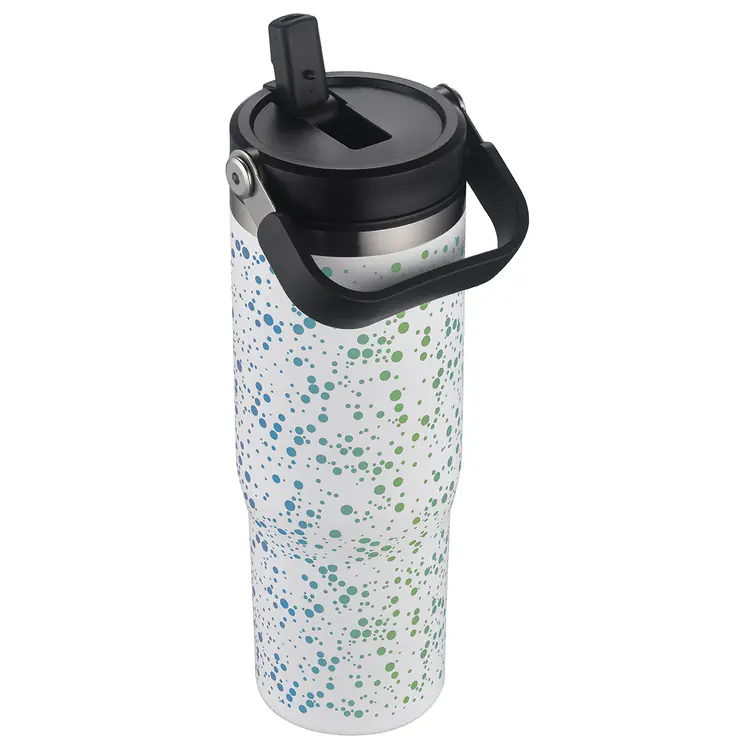 Gobelet de voyage Oreno 30 oz en acier inoxydable et polypropylène #10