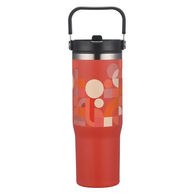 Gobelet de voyage Oreno 30 oz en acier inoxydable et polypropylène #20