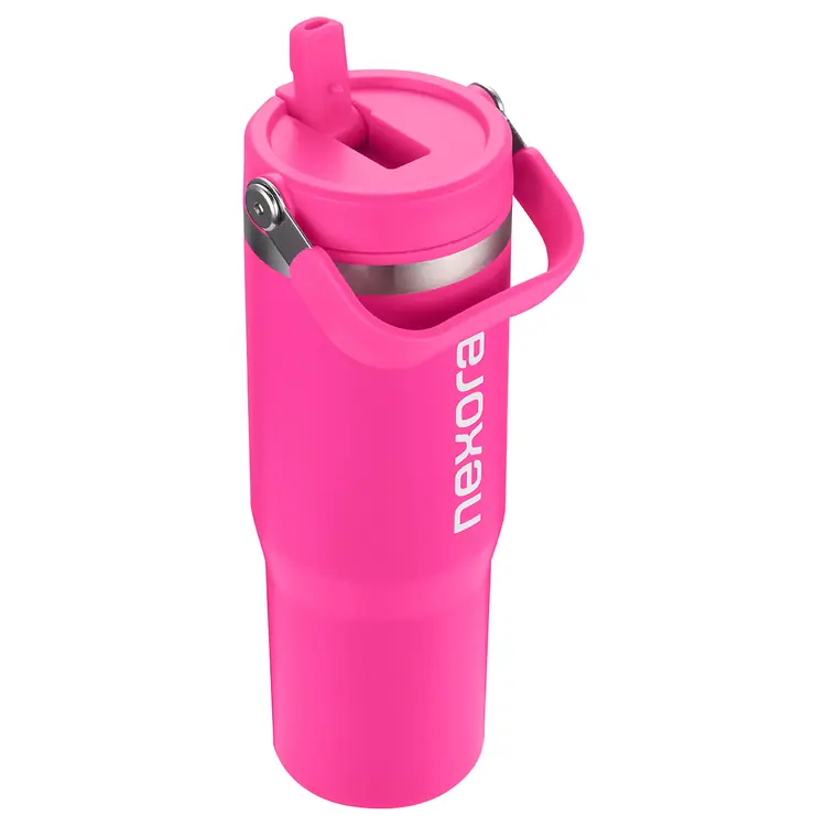 Gobelet de voyage Oreno 30 oz en acier inoxydable et polypropylène #5