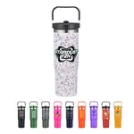 Gobelet de voyage Oreno 30 oz en acier inoxydable et polypropylène