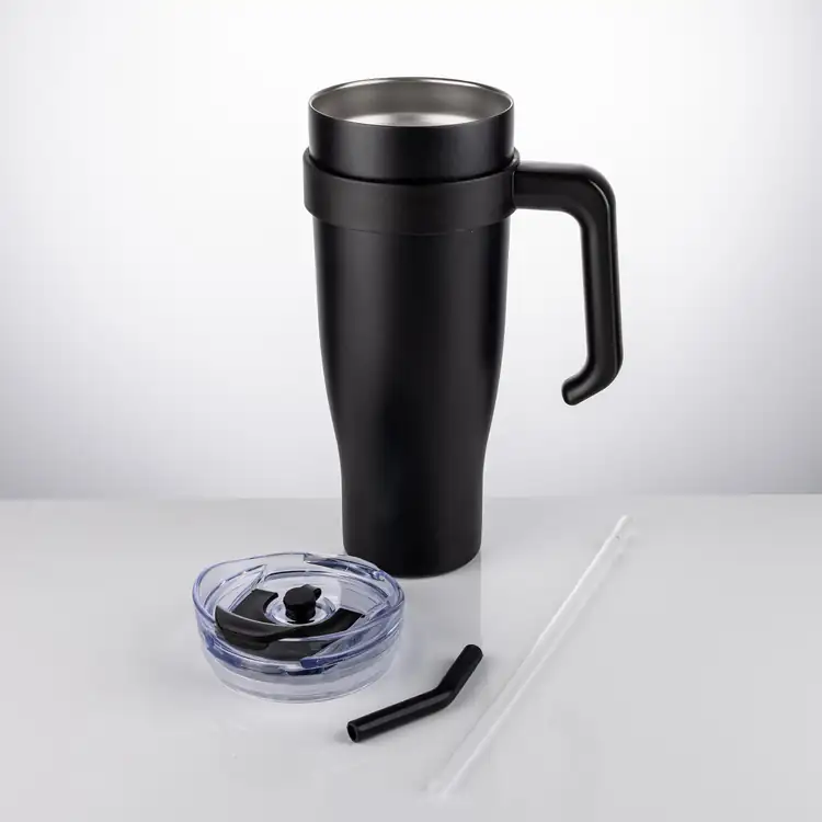 Tugela Travel Tumbler 40 oz with Handle and Straw #6