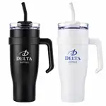 Tugela Travel Tumbler 40 oz with Handle and Straw