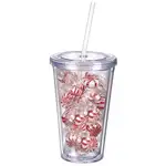 Gobelet double paroi 16 oz avec menthes Starlight