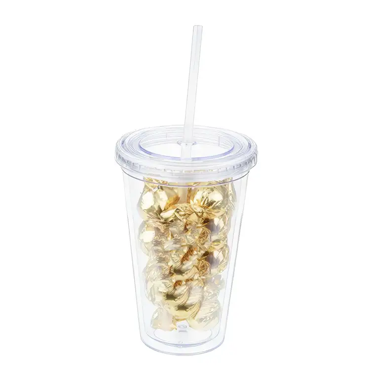 Gobelet double paroi 16 oz avec truffes