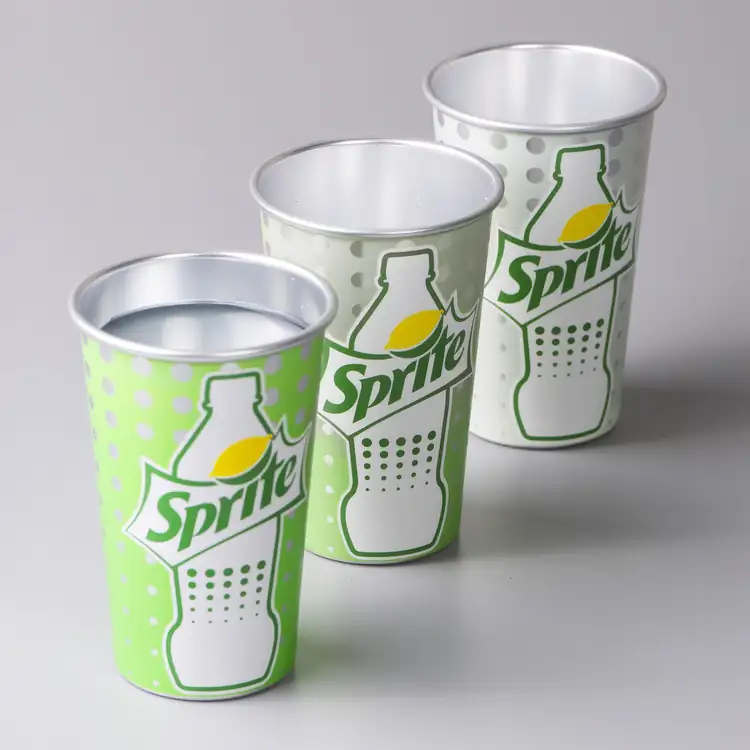 Recycled Aluminum Cup with Colour-Changing Print #3