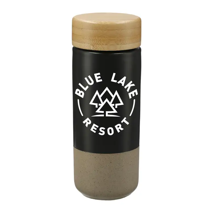 Arlo Ceramic Tumbler with Bamboo lid #2
