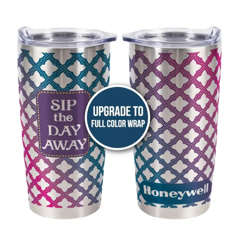 Tumbler with Imprinted Chocolate Buttons Mug Drop #3