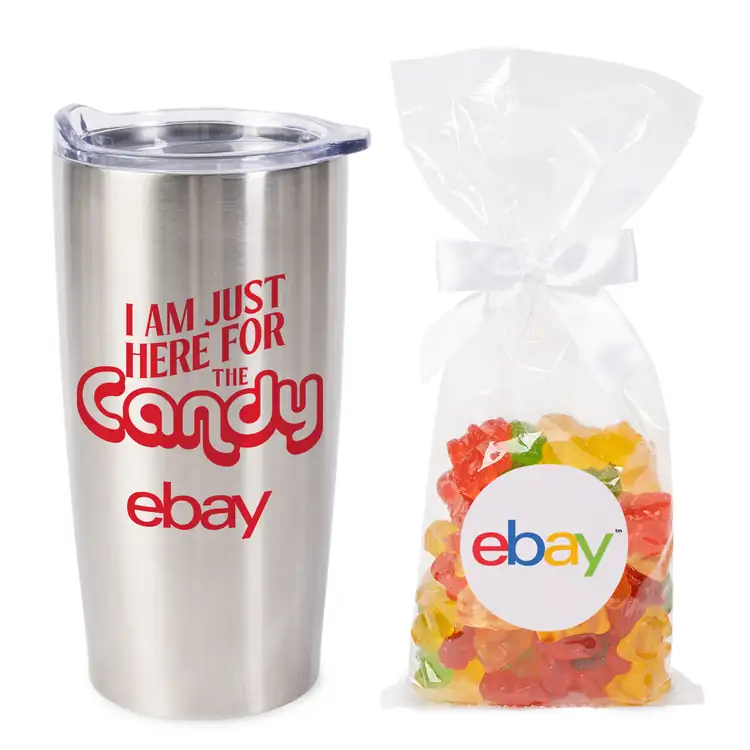 Vacuum Tumbler 20 oz with Clever Candy Gummy Bears