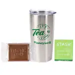Gobelet isotherme 20 oz avec thé Stash et biscuit chocolaté