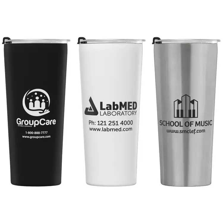 Excalibur Stainless Steel Tumbler with Straw 21 oz #2