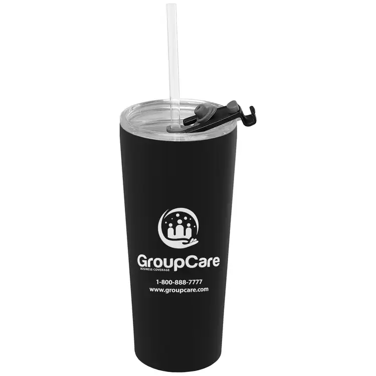 Excalibur Stainless Steel Tumbler with Straw 21 oz #4