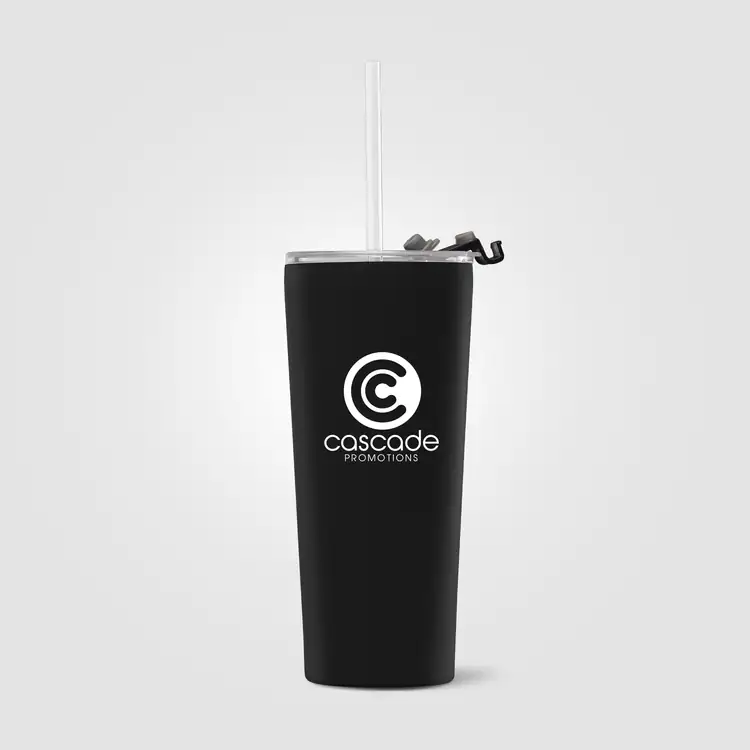 Excalibur Stainless Steel Tumbler with Straw 21 oz #5