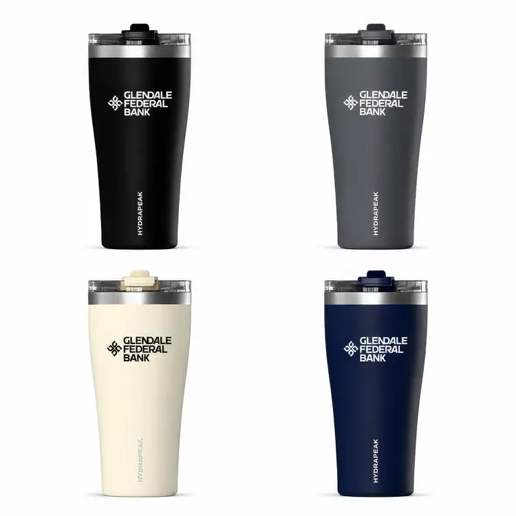 Hydrapeak Insulated Tumbler 30 oz with Flip Straw