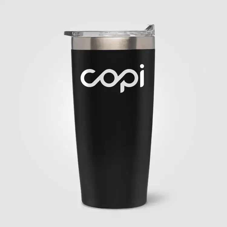 Gobelet isotherme Kona à double paroi en acier inoxydable 18 oz - Laser #2