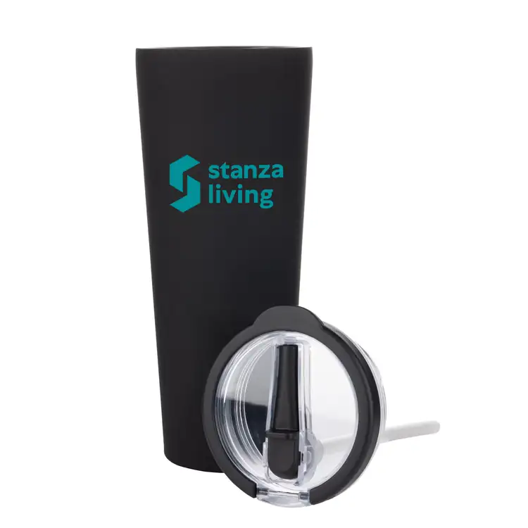 Krantz Insulated Tumbler 30 oz with Straw and Flip Handle #5