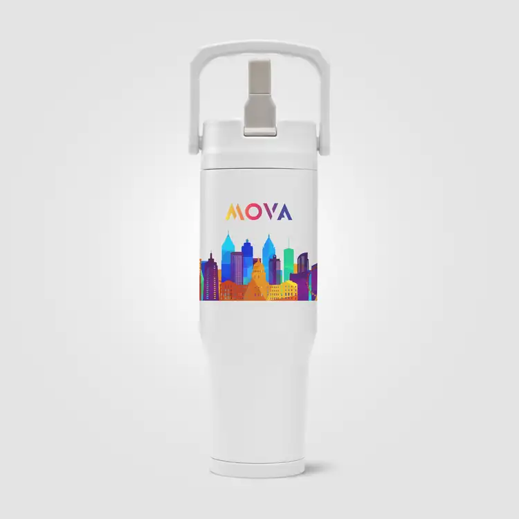 Polar Duo Recycled Stainless Steel Tumbler with Storage Base 32 oz #10