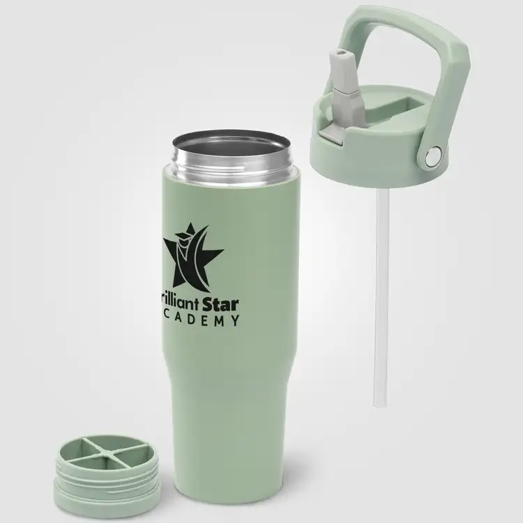 Polar Duo Recycled Stainless Steel Tumbler with Storage Base 32 oz #14
