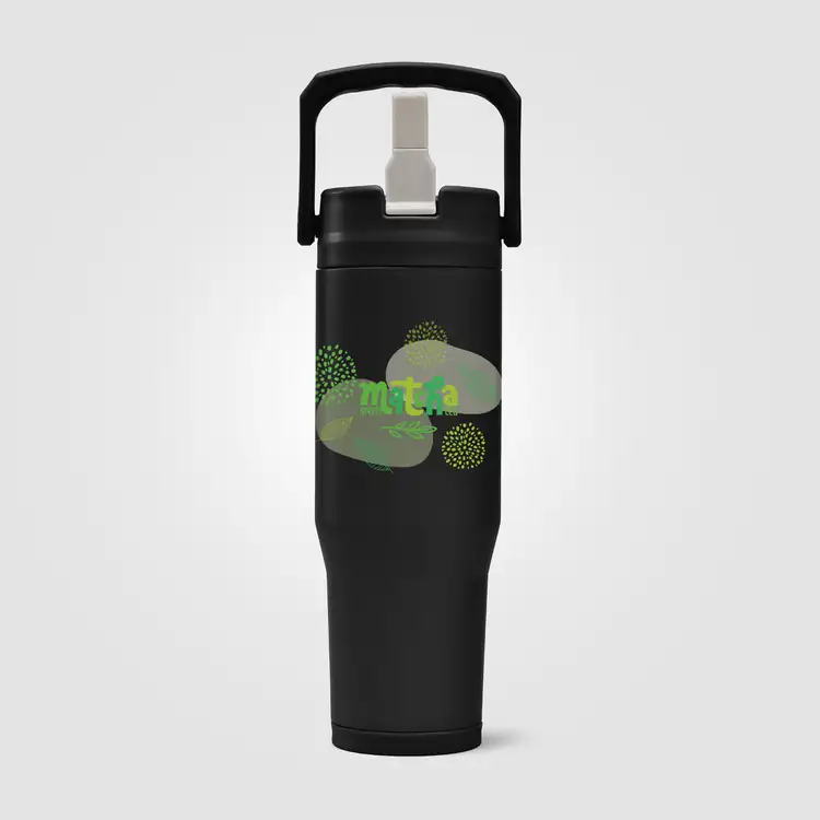 Polar Duo Recycled Stainless Steel Tumbler with Storage Base 32 oz #6
