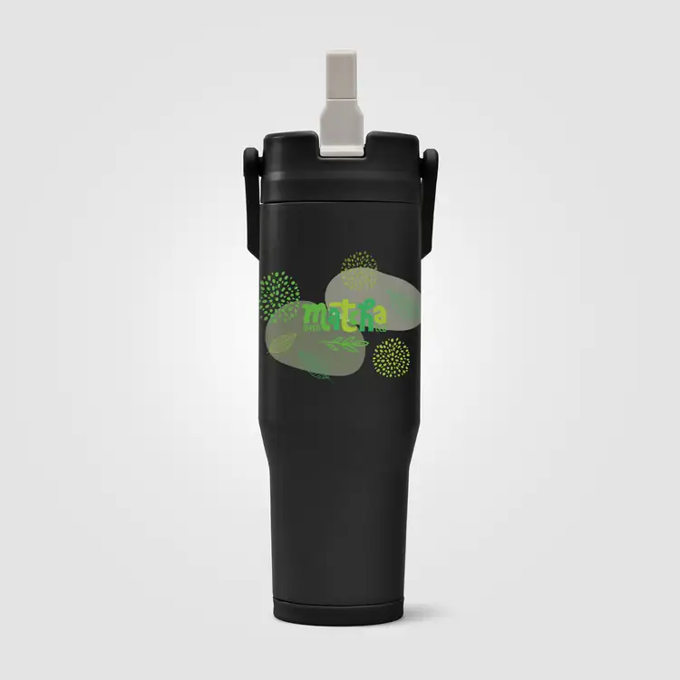 Polar Duo Recycled Stainless Steel Tumbler with Storage Base 32 oz #7