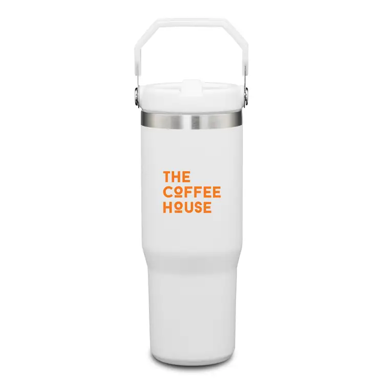 Revive Insulated Tumbler 30 oz with Handle and Straw #5