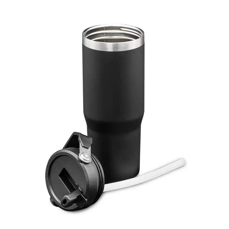 Revive Insulated Tumbler 30 oz with Handle and Straw #6