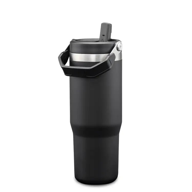 Revive Insulated Tumbler 30 oz with Handle and Straw #7