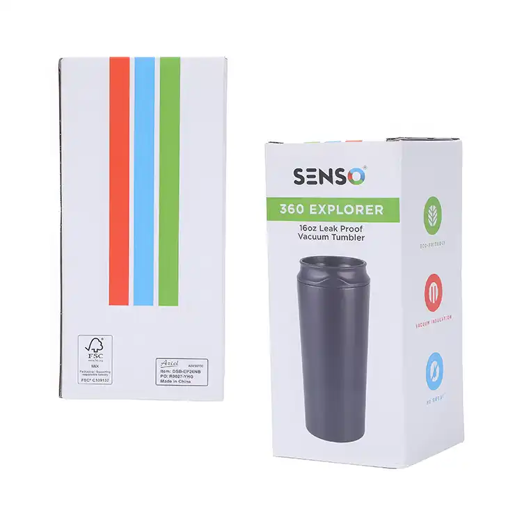SENSO 360 Explorer 16 oz Eco-Friendly Leak Proof Vacuum Tumbler #9