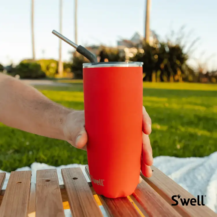 S’well Insulated Tumbler 24 oz with Straw #10