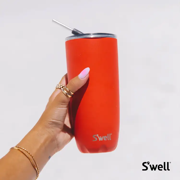 S’well Insulated Tumbler 24 oz with Straw #13