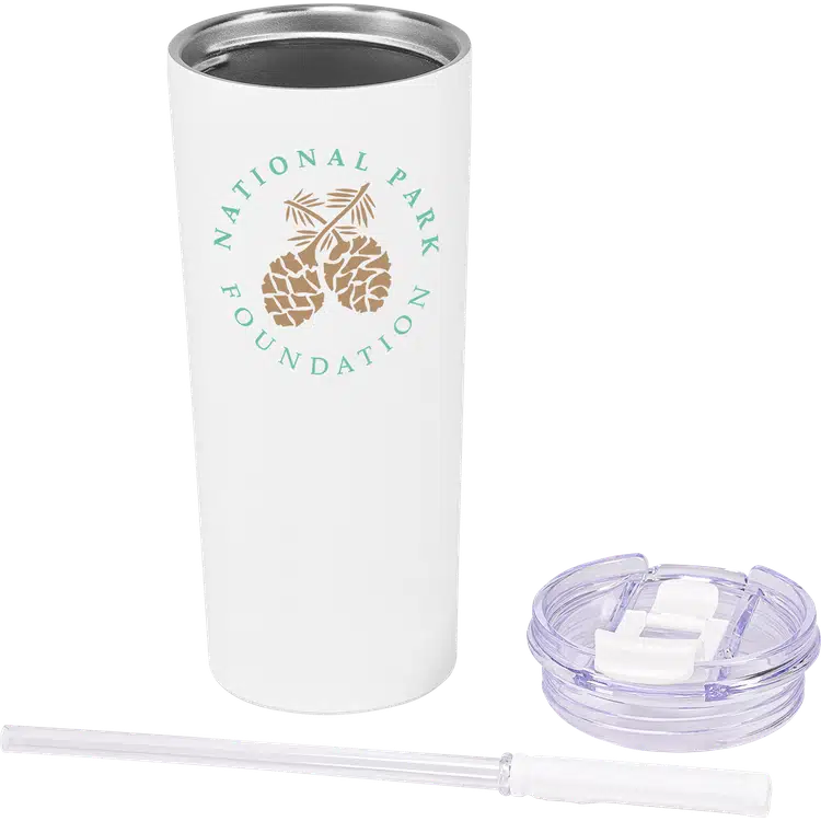 20 oz Urban Peak Cascade Pop-Up Straw Tumbler #16