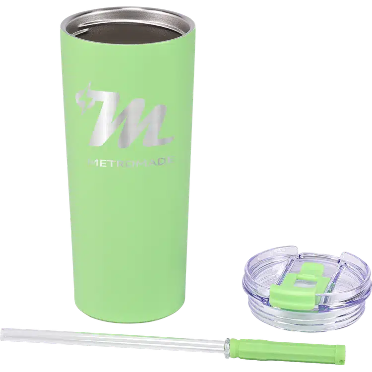 20 oz Urban Peak Cascade Pop-Up Straw Tumbler #5