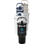 Gobelet isotherme Urban Peak Pinnacle à paille rabattable 34 oz