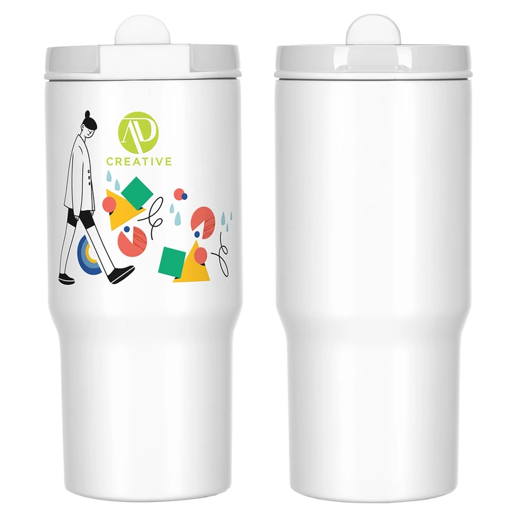 Quincy 25 oz Eco-Friendly Vacuum Insulated Tumbler with Removable Straw #9