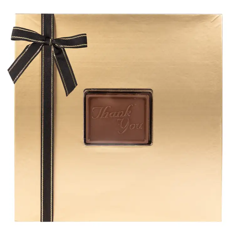 Custom Chocolate Squares Gift Box (1 1/2 lbs.) #3