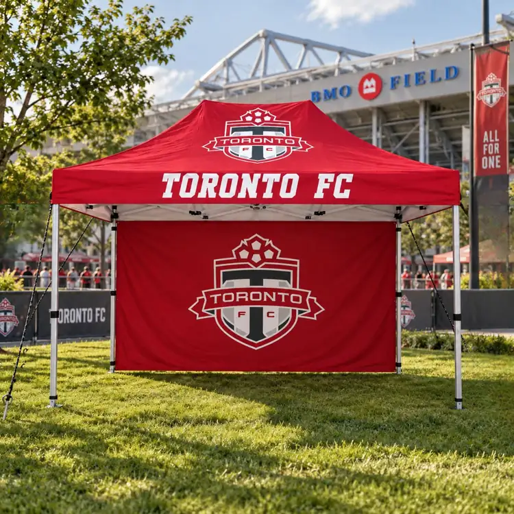 Large Tent Package with Sublimated Backwall #2