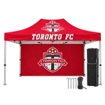 Large Tent Package with Sublimated Backwall