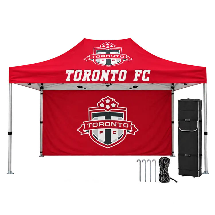 Large Tent Package with Sublimated Backwall