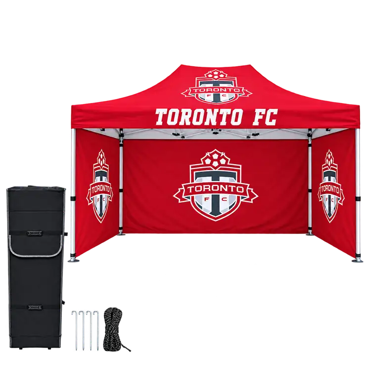 Large Tent Package with Three Sublimated Full Walls