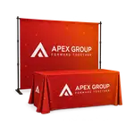 Large Deluxe Telescopic Wall and Tablecloth Display Package