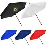 Large Olefin Wooden Frame Market Umbrella